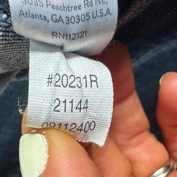 Spanx Jeans Cropped Flare Denim Medium Wash
High rise pull on medium - Picture 7 of 11